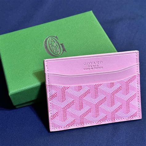 goyard pink|pink goyard wallet.